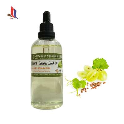 Pure and nature cold pressed Grape seed essential oil price for skin massage oil